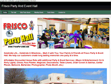 Tablet Screenshot of friscoswingoutdance.com